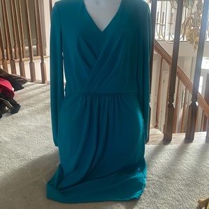 BRAND NEW doo.ri blue dress. Cinched waist on back of dress.
